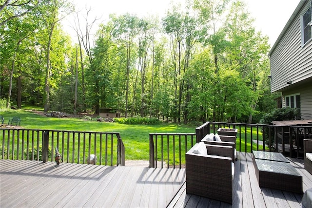 407 Highland Ct, Marshall, PA 15090 - deck with a lawn
