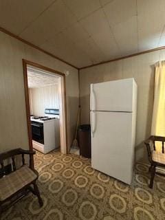 202 S Quarry St, East Huntingdon, PA 15666 - kitchen with white appliances