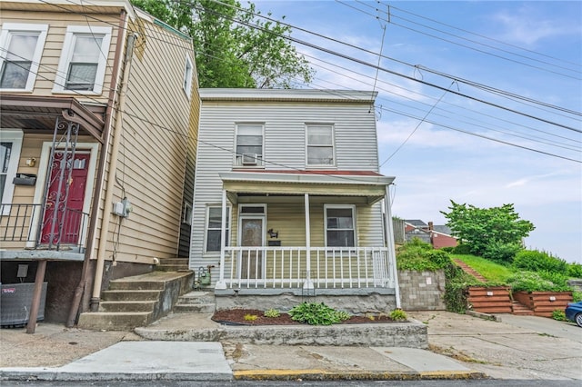 1913 Saint Paul St, South Side, PA 15203 - view of front of property featuring a porch