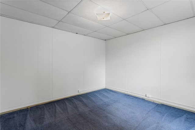 1913 Saint Paul St, South Side, PA 15203 - carpeted spare room featuring a paneled ceiling
