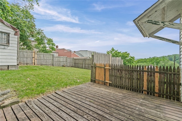 1913 Saint Paul St, South Side, PA 15203 - view of wooden terrace