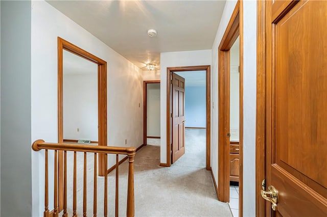 28 Saddlebrook Dr, Hempfield Twp Wml, PA 15601 - corridor featuring light colored carpet