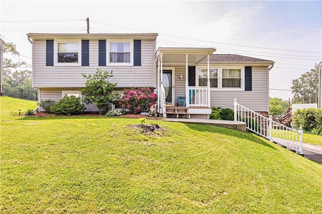 1941 Ivanhoe Dr, North Huntingdon, PA 15642 - view of front of house with a front lawn