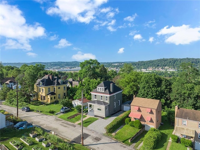 615 Cliff Ave, Bellevue, PA 15202 - aerial perspective of suburban area