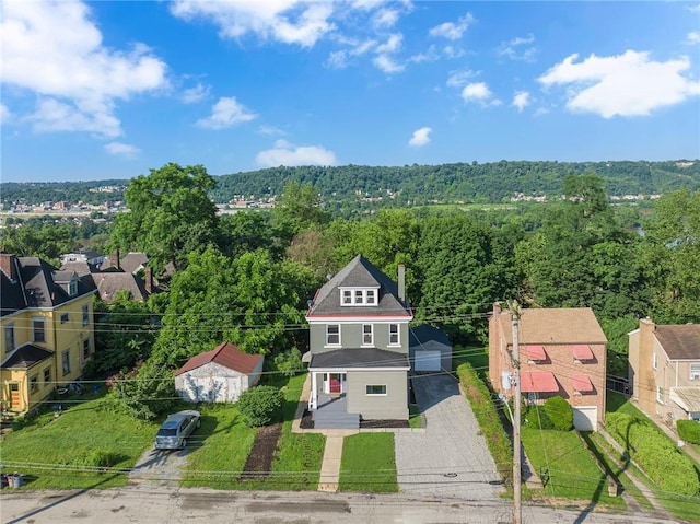 615 Cliff Ave, Bellevue, PA 15202 - drone / aerial view of a forest