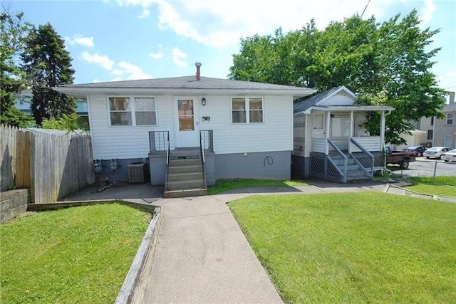 22 Lemon St, Uniontown, PA 15401 - bungalow-style home with central AC