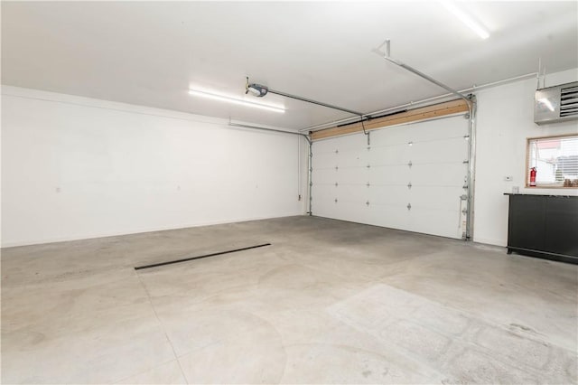 198 Gastown Rd, Plumcreek Twp, PA 15774 - garage featuring a garage door opener and a heating unit