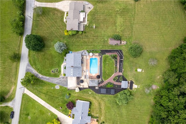 375 Navaho Hollow Rd, Coolbaugh Twp, PA 15438 - aerial overview of property's location featuring a pool area