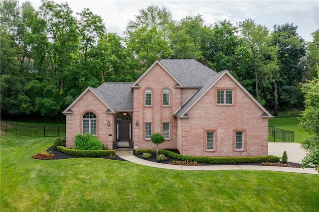 8007 Pressley Ct, Mccandless, PA 15237 - traditional home with brick siding and a shingled roof