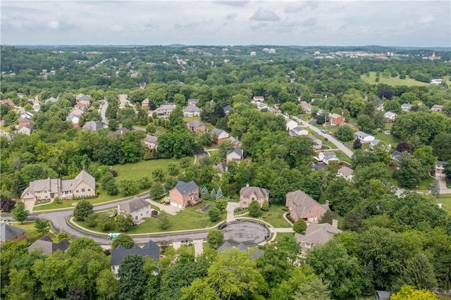8007 Pressley Ct, Mccandless, PA 15237 - aerial perspective of suburban area