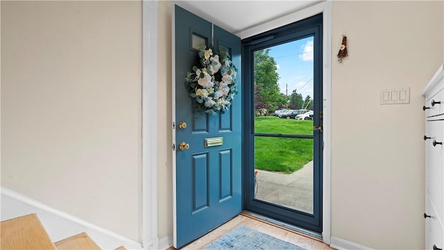 718 Carriage Cir, Pennsbury, PA 15205 - entrance foyer featuring baseboards and light wood-type flooring