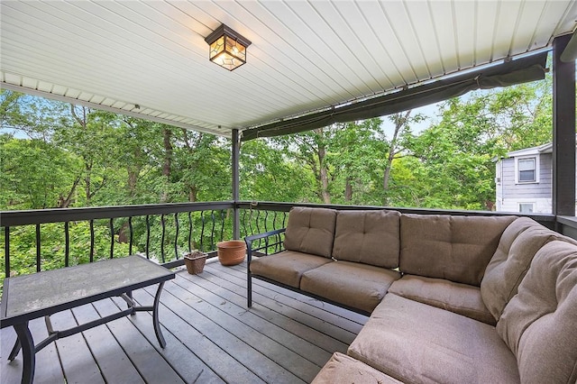2001 Potomac Ave, Banksville/Westwood, PA 15216 - wooden terrace with an outdoor living space