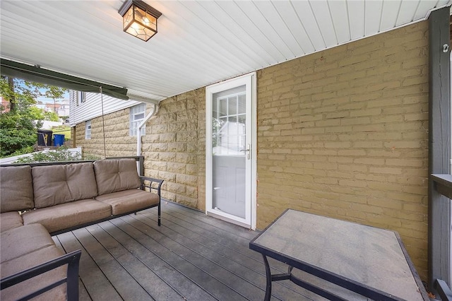 2001 Potomac Ave, Banksville/Westwood, PA 15216 - wooden deck featuring outdoor lounge area