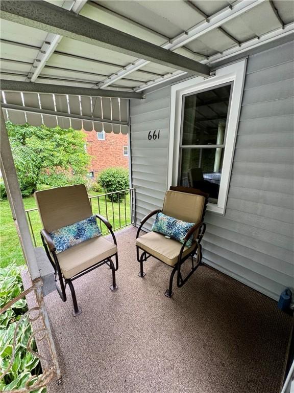 661 Johnston Ave, Kittanning Boro, PA 16201 - view of patio