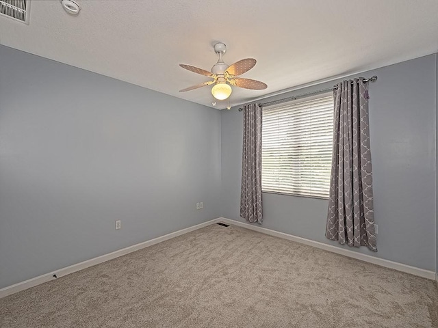 430 Longleaf Dr, Peters Twp, PA 15367 - carpeted spare room featuring a ceiling fan, baseboards, and a smoke detector