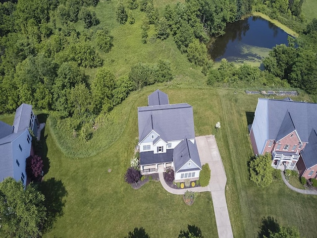 430 Longleaf Dr, Peters Twp, PA 15367 - view from above of property featuring a nearby body of water