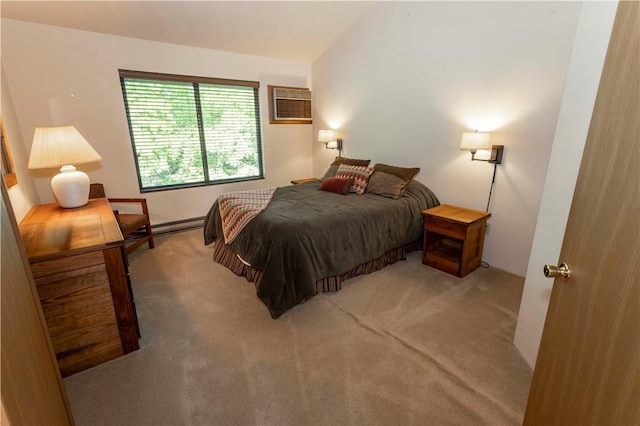 3908 Swiss Mountain Dr, Seven Springs Resort, PA 15622 - bedroom with carpet and an AC wall unit