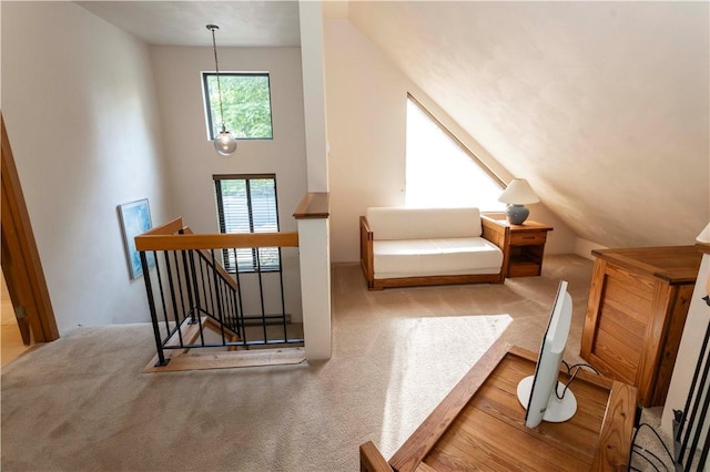 3908 Swiss Mountain Dr, Seven Springs Resort, PA 15622 - sitting room with an upstairs landing and carpet