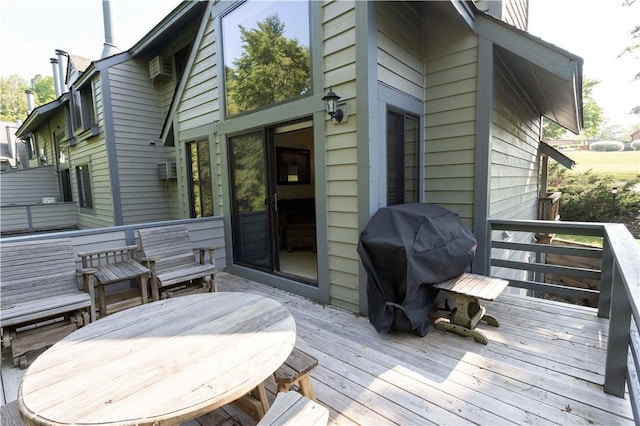 3908 Swiss Mountain Dr, Seven Springs Resort, PA 15622 - wooden terrace featuring area for grilling