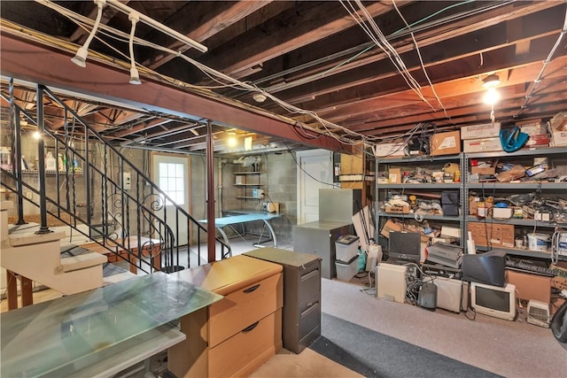 326 Pinevue Dr, Monroeville, PA 15146 - basement featuring stairs
