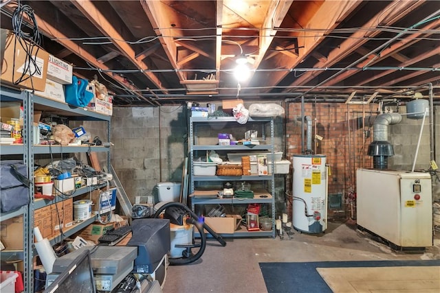 326 Pinevue Dr, Monroeville, PA 15146 - unfinished below grade area with water heater