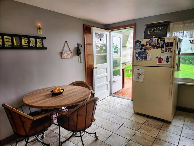 145 7th St, E Butler Boro, PA 16029 - dining area featuring light tile patterned floors