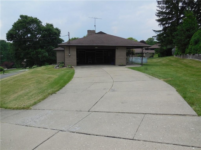 1118 Fairlane Dr, Hopewell Twp Bea, PA 15001 - exterior space with driveway