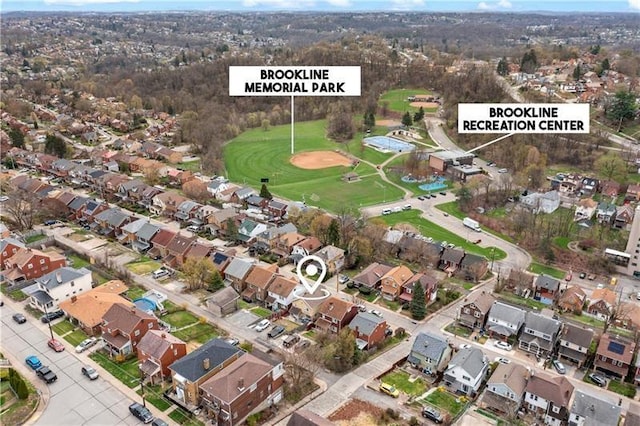 1405 Bellaire Pl, Brookline, PA 15226 - view of property location with nearby suburban area