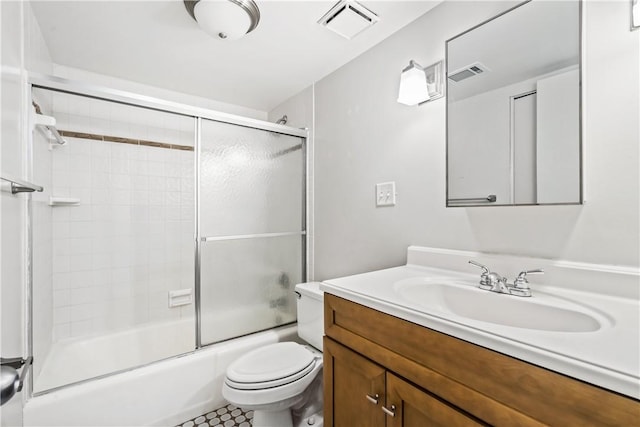 2034 Swallow Hill Rd Unit 403, Pittsburgh, PA 15220 - bathroom featuring vanity, toilet, and shower / bath combination with glass door