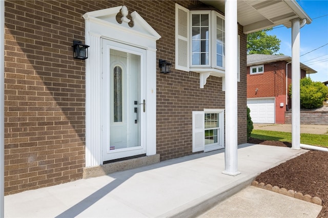 11660 Dennis Cir N, Huntingdon, PA 15642 - property entrance featuring brick siding