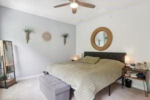 139 Moyer Hl, Cranberry Twp, PA 16066 - carpeted bedroom featuring baseboards and a ceiling fan