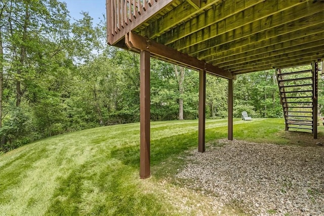 8963 Seneca Ave, Mccandless, PA 15237 - view of grassy yard with stairs
