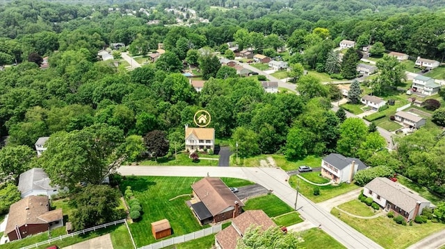 8963 Seneca Ave, Mccandless, PA 15237 - aerial view of residential area featuring a heavily wooded area