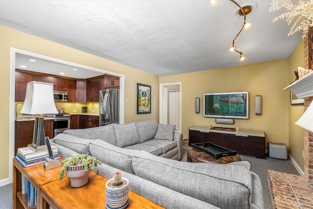 8963 Seneca Ave, Mccandless, PA 15237 - living area featuring carpet floors and baseboards