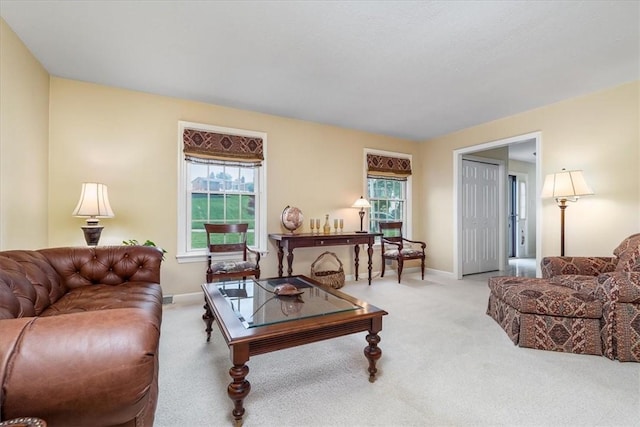 8963 Seneca Ave, Mccandless, PA 15237 - living area featuring carpet and baseboards