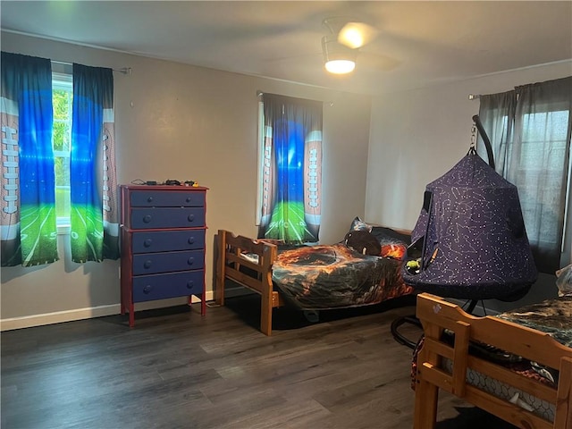 68 Kinsman Rd, West Salem Twp, PA 16125 - bedroom with wood finished floors and a ceiling fan
