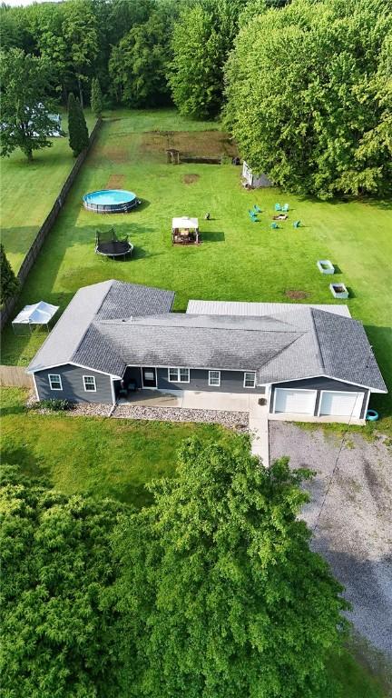 68 Kinsman Rd, West Salem Twp, PA 16125 - view from above of property