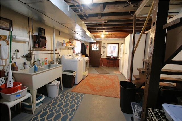 1467 Hayden Blvd, Elizabeth Twp/Boro, PA 15037 - below grade area with washer and dryer
