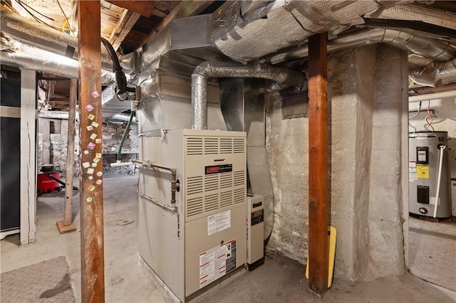 338 Buffalo St, Beaver, PA 15009 - utility room featuring electric water heater
