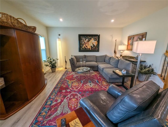 137 Red Horse Dr, Buffalo Twp But, PA 16055 - living area with light wood-type flooring and recessed lighting