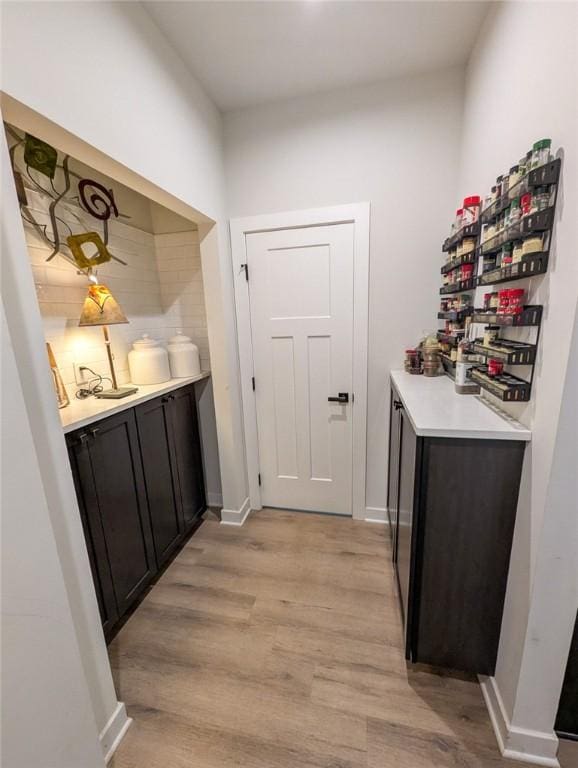 137 Red Horse Dr, Buffalo Twp But, PA 16055 - hallway featuring light wood-style floors and baseboards
