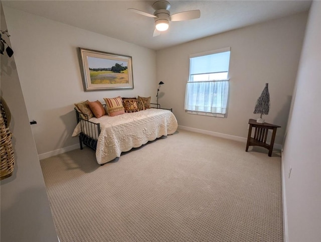 137 Red Horse Dr, Buffalo Twp But, PA 16055 - carpeted bedroom featuring baseboards and a ceiling fan