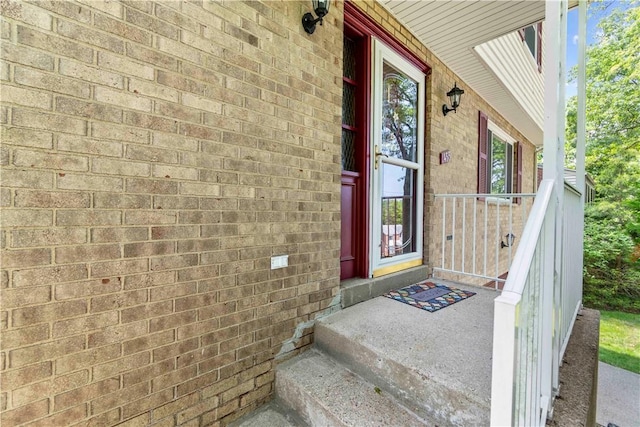 455 Darrell Dr, Penn Hills, PA 15235 - entrance to property with brick siding