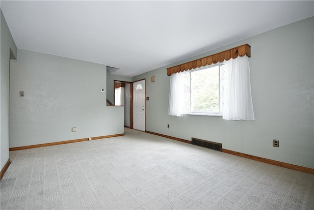 3743 Grant St, Castle Shannon, PA 15234 - spare room featuring baseboards and light colored carpet
