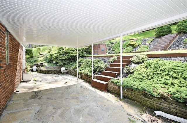 3743 Grant St, Castle Shannon, PA 15234 - view of patio / terrace featuring stairs