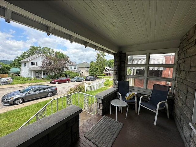 1810 Ridge Ave, Arnold, PA 15068 - porch featuring a residential view