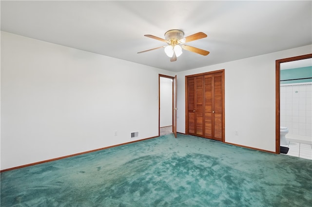 413 Stilley Rd, Jefferson Hills, PA 15025 - unfurnished bedroom featuring carpet floors, baseboards, and a closet