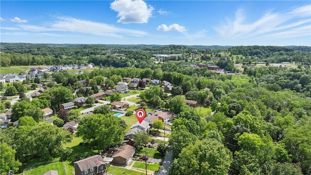 413 Stilley Rd, Jefferson Hills, PA 15025 - aerial view of residential area with a heavily wooded area