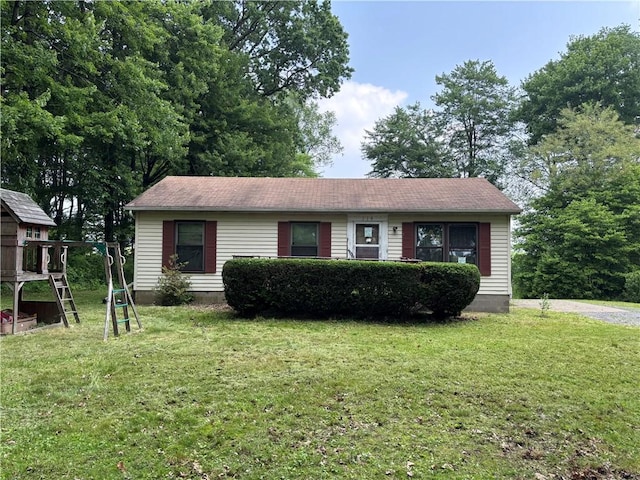 119 Glacial Till Rd, Slippery Rock Twp But, PA 16057 - view of front facade with a front yard