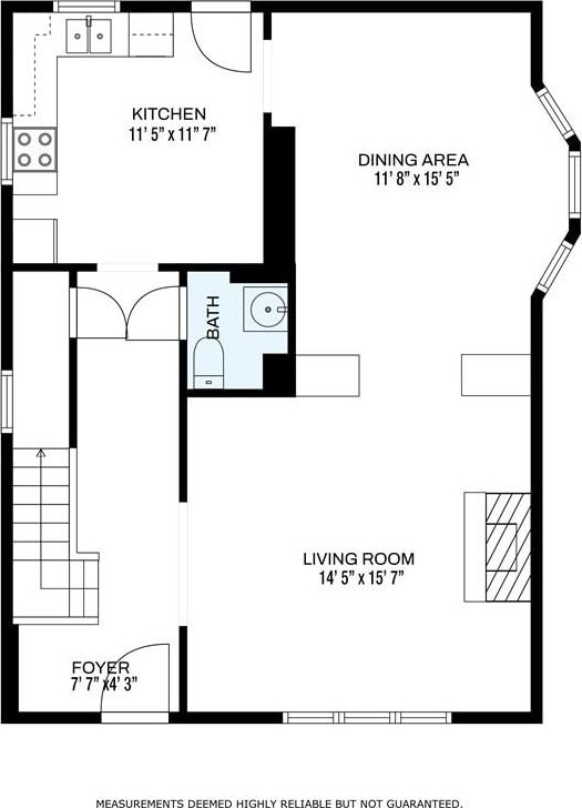419 Washington Ave, Leechburg Boro, PA 15656 - home floor plan